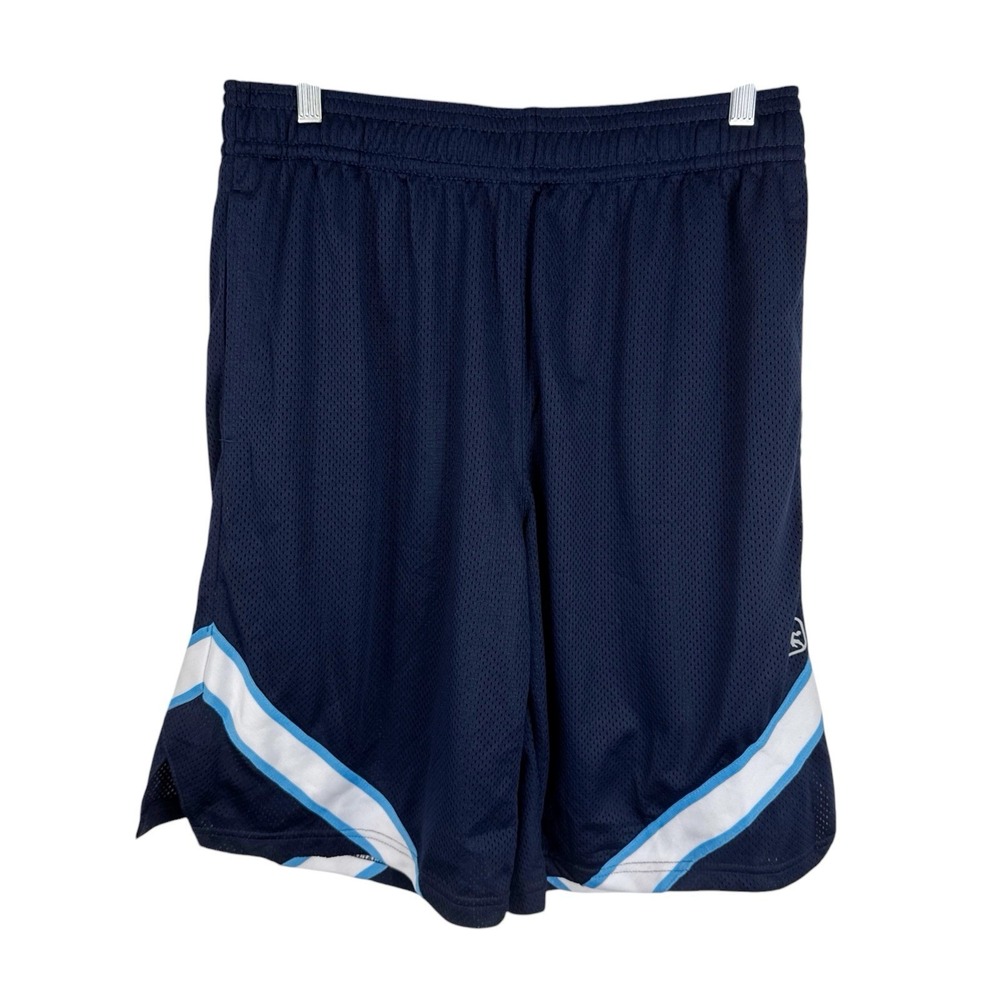 AND1 Men's M 11" Basketball Shorts Blue Clutch Shooter‎ NWT